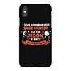 I Love Someone with Skin Cancer to The Moon and Back to Infinity iPhoneX