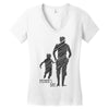 father's day Women's V-Neck T-Shirt