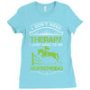 i don't need therapy i just need to do horseriding 1 Ladies Fitted T-Shirt