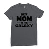 Best Mom in the Galaxy Ladies Fitted T-Shirt