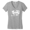 revolution anonymous  maske v wie vendetta fun Women's V-Neck T-Shirt