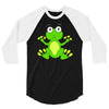 frog cute 3/4 Sleeve Shirt