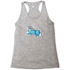 beware of cerberus Racerback Tank