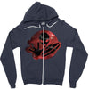 Alien Galaxy Zipper Hoodie