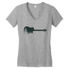 Guitar Women's V-Neck T-Shirt