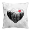 hike and love Throw Pillow