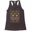 happy halloween ugly christmas sweater Racerback Tank