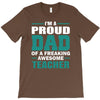 proud dad of a freaking awesome teacher. father's day gift for dad. T-Shirt