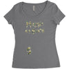 Muggle On Board Army Women's Triblend Scoop T-shirt
