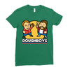 doughboys logo Ladies Fitted T-Shirt