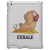 yoga pug exhale iPad 3 and 4 Case