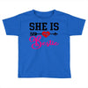 she is my bestie Toddler T-shirt