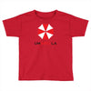 resident evil logo umbrella corporation zombie videogames Toddler T-shirt