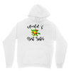 world's best sister with flowers Unisex Hoodie