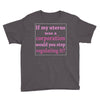 If My Uterus Youth Tee