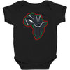 african black panther Baby Bodysuit