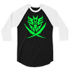 autobot and decepticon symbols 3/4 Sleeve Shirt