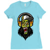 zombi hop hop Ladies Fitted T-Shirt