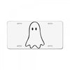 ghost License Plate