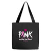 pink spread the hope Tote Bags