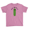 dill with it black logo Youth Tee