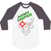 army sniper 3/4 Sleeve Shirt
