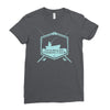 married men fishing club! Ladies Fitted T-Shirt
