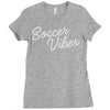 soccer vibes Ladies Fitted T-Shirt