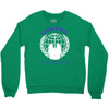 anonymous hacker revolution Crewneck Sweatshirt