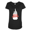 Milk Inside Maternity Scoop Neck T-shirt