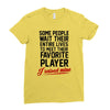 my favorite player Ladies Fitted T-Shirt