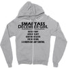 Smartass December Girl Zipper Hoodie