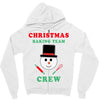 christmas baking team crew snowman Zipper Hoodie