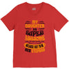 My Daughter Is Super Awesome Her Stepdad V-Neck Tee