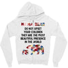 mama bear message Zipper Hoodie