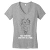 Free Your Mind One Puff At A Time Women's V-Neck T-Shirt