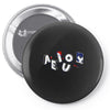 vowel party time Pin-back button