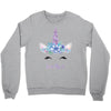 birthday unicorn family series brother Crewneck Sweatshirt