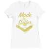 made to suffer Ladies Fitted T-Shirt