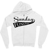 sunday funday Zipper Hoodie
