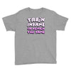 train insane or remain the same Youth Tee