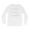 golfing dad uncle Long Sleeve Shirts