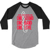 walker high marching band one sound one band one love 3/4 Sleeve Shirt