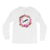 Floral Baby Name Long Sleeve Shirts
