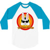 too hip to hop   bunny easter 3/4 Sleeve Shirt