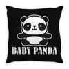 Baby Panda Throw Pillow