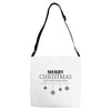 merry christmas and happy new year Adjustable Strap Totes