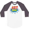 retro tv show unofficial art attack 3/4 Sleeve Shirt