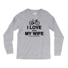 i love when my wife lets me buy another bike Long Sleeve Shirts