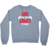 dad by day gamer by night gaming Crewneck Sweatshirt